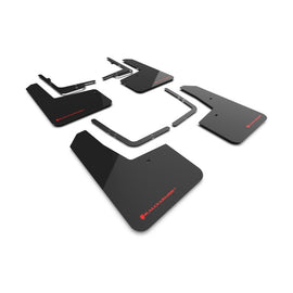 Rally Armor 21-25 Ford F-150 Raptor Gen 3 Black UR Mud Flaps with Red Logo