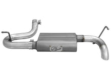 Load image into Gallery viewer, aFe Scorpion Aluminized Hi-Tuck Rock Basher Cat-Back Exhaust System for Jeep Wrangler JK 07-18 V6 3.6L/3.8L