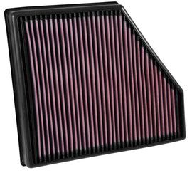 K&N Engineering High-Flow Drop-In Air Filter for 2016-2020 Chevrolet Camaro SS 6.2L - Model KNJ33-5047