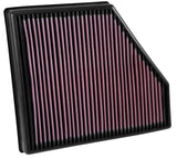 K&N Engineering High-Flow Drop-In Air Filter for 2016-2020 Chevrolet Camaro SS 6.2L - Model KNJ33-5047