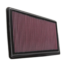 Load image into Gallery viewer, K&amp;N Engineering High-Flow Drop-In Air Filter for Hyundai Genesis and Acura TL * Part Number KNn33-2426