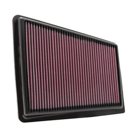 K&N Engineering High-Flow Drop-In Air Filter for Hyundai Genesis and Acura TL * Part Number KNn33-2426