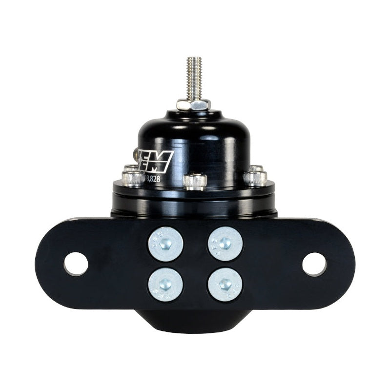AEM Universal Black Adjustable Fuel Pressure Regulator (Part Number: AEM25-302BK)