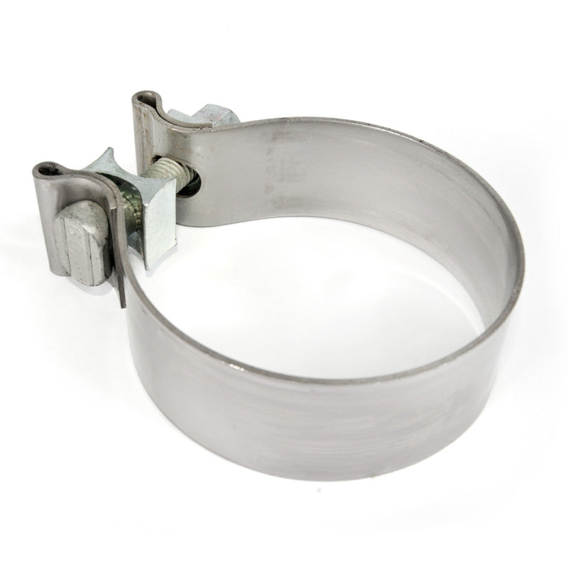 Stainless Works 2-inch High Torque Accuseal Clamp – Heavy Duty Stainless Steel Band Clamp with T-Bolt and Reaction Block