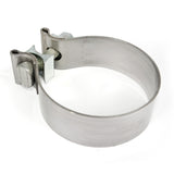 Stainless Works 2-inch High Torque Accuseal Clamp – Heavy Duty Stainless Steel Band Clamp with T-Bolt and Reaction Block