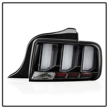 Load image into Gallery viewer, Spyder 05-09 Ford Mustang LED Tail Lights with White Light Bar - Black Finish