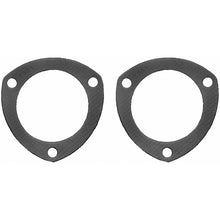 Load image into Gallery viewer, Fel-Pro 2001 Composite with Steel Facing Exhaust Collector Gasket - 3 Inch Diameter, 3 7/8 Inch Bolt Circle, Triangle Pack