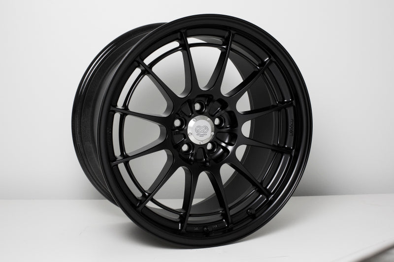 Enkei NT03+M 18x9.5 Black Alloy Wheel with 5x100 Bolt Pattern and 40mm Offset