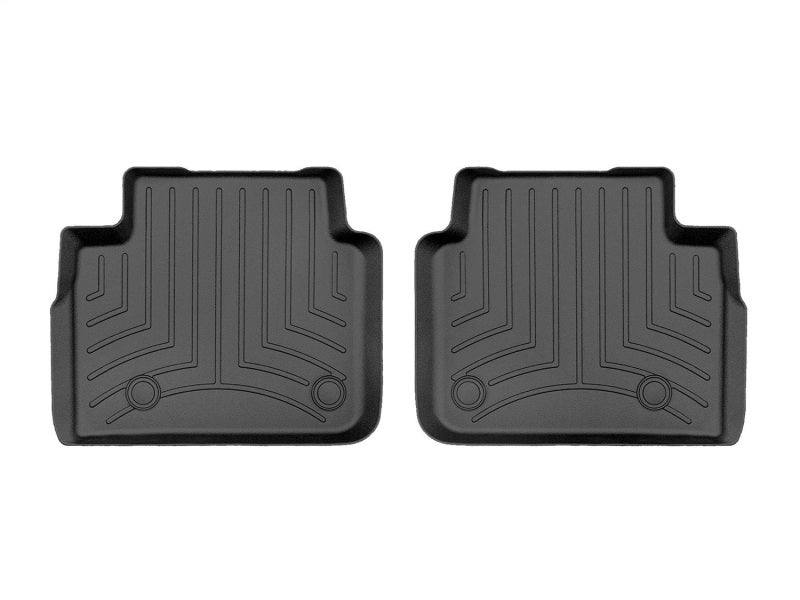 WeatherTech 21-23 Jeep Grand Cherokee L Rear FloorLiner HP in Black, Part Number WET4416962IM