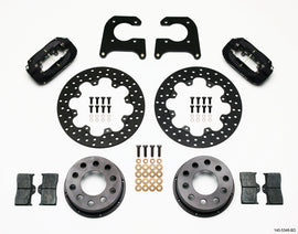 Wilwood Forged Dynalite Rear Drag Kit with Drilled Rotors for Muscle Cars - Part Number WIL140-5348-BD