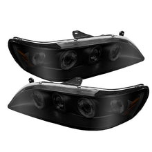 Load image into Gallery viewer, Spyder Honda Accord 98-02 1PC Projector Headlights with LED Halo and Amber Reflector, Black - Part Number SPY5010728
