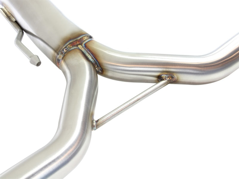 aFe Takeda 304 Stainless Steel Dual Cat-Back Exhaust System for 2013-2017 Honda Accord 2.4L Sedan