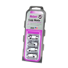 Load image into Gallery viewer, McGard Chrome Bulge Cone Seat Lug Nut Set for Steel and Aluminum Wheels, 1/2-20 Thread, 4 Pieces