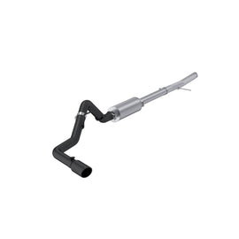 MBRP 2024-2026 Ford Ranger Armor BLK Series 3-Inch Black-Coated Aluminized Steel Cat Back Exhaust System