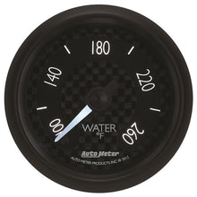 Load image into Gallery viewer, AutoMeter GT Series 52mm Full Sweep Digital Water Temperature Gauge 100-260°F