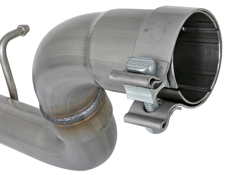 aFe Mach Force-Xp Axle-Back Exhaust System with Polished Tip for Jeep Wrangler JL 2018-2019