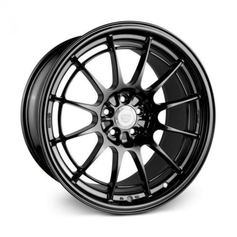 Enkei NT03+M 18x9.5 Inch Gloss Black Wheel with 5x114.3 Bolt Pattern and 40mm Offset