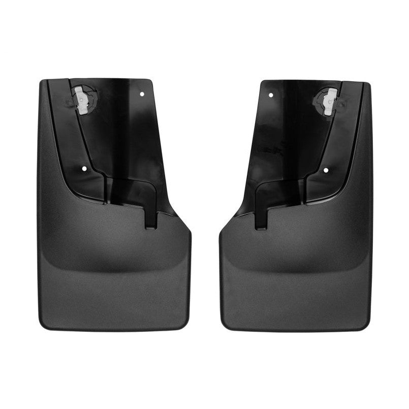 WeatherTech DigitalFit No-Drill MudFlaps for 2017-2018 Chevrolet Colorado, Black (ZR2 Model Only)