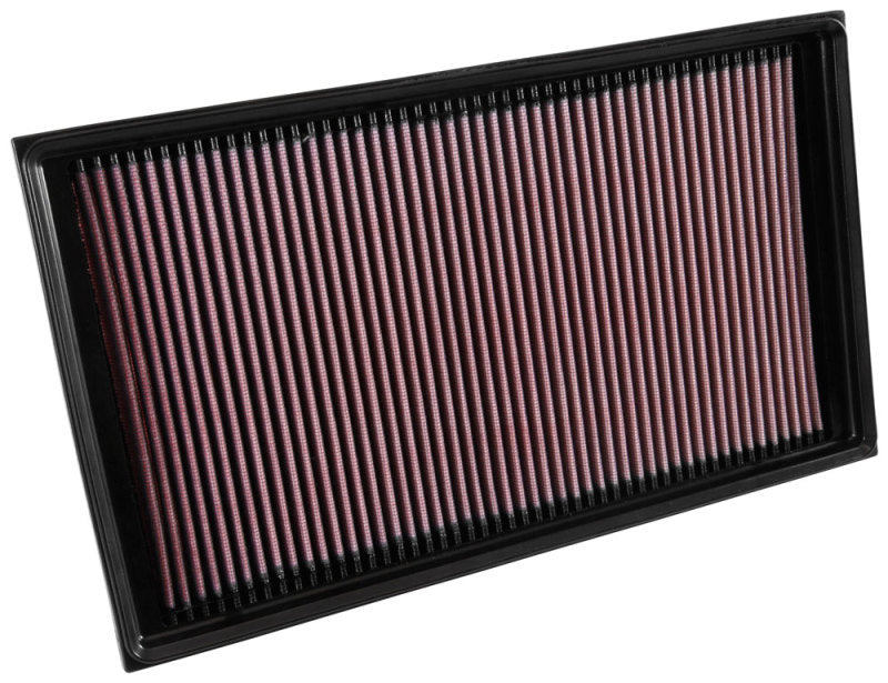 K&N Engineering 33-3036 High-Flow Reusable Air Filter for Volkswagen Passat and Audi RS3