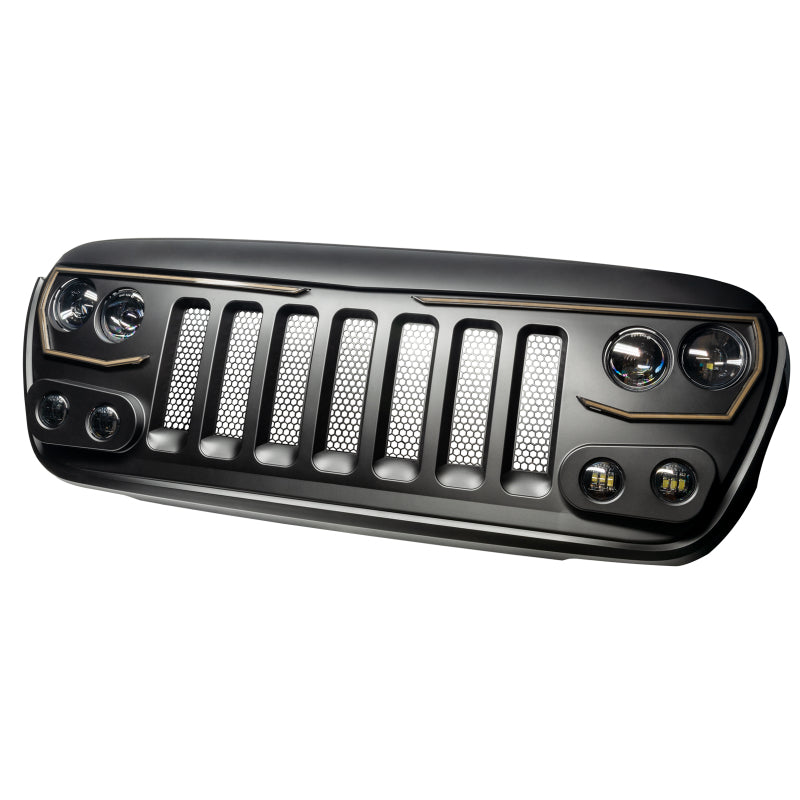 Oracle Vector Series Full LED Grille for Jeep Wrangler JL/JT by Oracle Lighting Part #orl5837-PRO