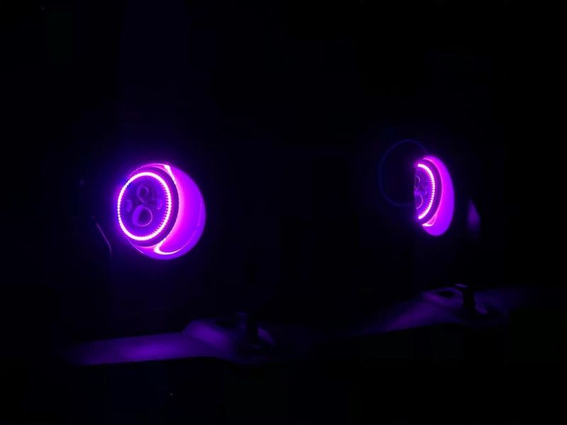 ORACLE Lighting 7-inch High Powered LED Headlights with Dynamic ColorSHIFT for Jeep Wrangler and Off-Road Vehicles