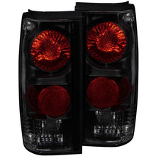 Load image into Gallery viewer, ANZO Dark Smoke Tail Light Assembly Pair for Chevrolet S-10 and GMC Sonoma (1991-1994)