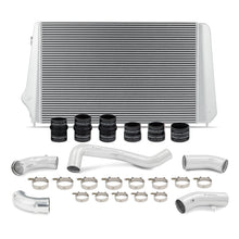 Load image into Gallery viewer, Mishimoto 2017-2019 GM 6.6L Duramax L5P Performance Intercooler Kit, Silver with Polished Pipes | MMINT-DMAX-17KSLP