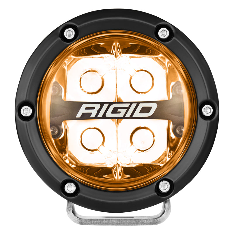 Rigid Industries 360-Series 4 Inch RGBW LED Off-Road Spot Beam Light Pair