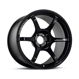 Advan RG-4 18x8.5 Wheel with +44 Offset in Semi Gloss Black - 5x114.3 Bolt Pattern