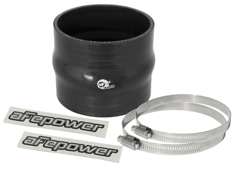aFe Magnum FORCE Silicone Replacement Coupling Kit 3.5 inch ID x 3 inch Length Straight Coupler with Hump