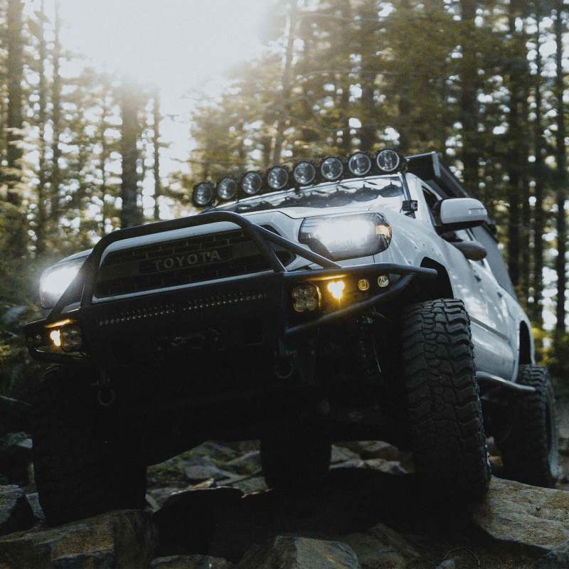 KC HiLiTES FLEX ERA 3 Dual Mode SAE Fog Lights - 2-Light Master Kit for Toyota Tacoma and 4Runner