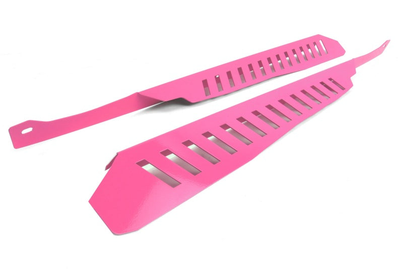 Perrin Performance Hyper Pink Fender Shroud Set for 2008-2014 Subaru WRX/STI and 2008-2011 Impreza