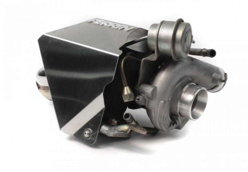 Perrin Performance Turbo Heatshield for Subaru WRX, STI, Legacy GT, and Forester XT - Stainless Steel