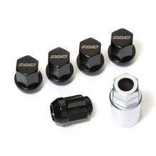 Load image into Gallery viewer, Rays 19 Hex Lock &amp; Lug Nut Set M14 x 1.5 - Black