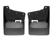 Load image into Gallery viewer, WeatherTech DigitalFit No-Drill MudFlaps for Chevrolet Silverado 2500HD/3500HD, Black