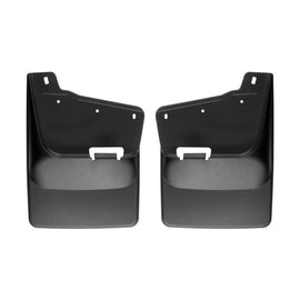 WeatherTech DigitalFit No-Drill MudFlaps for Chevrolet Silverado 2500HD/3500HD, Black