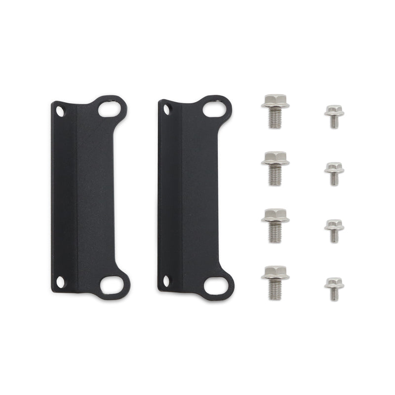 Mishimoto Universal 17-inch Heavy-Duty Oil Cooler Fan Shroud with Micro Wrinkle Black Finish