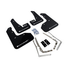Load image into Gallery viewer, Rally Armor 15-17.5 MKVII VW Golf R Black UR Mud Flap with White Logo