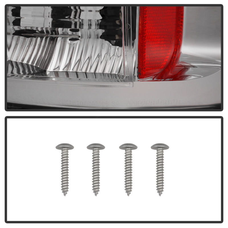 Spyder Chrome LED Tail Lights for Dodge Ram 1500 (2004-2006) - Enhance Your Vehicle's Look
