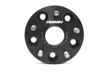 Load image into Gallery viewer, Perrin Performance Subaru 25mm Wheel Spacers 5x114.3 BP with 56mm Hub - Black
