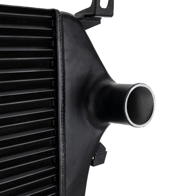 Mishimoto 2003-2007 Ford 6.0L Powerstroke Cast End Tank Replacement Intercooler – Black