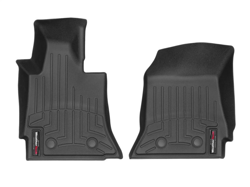 WeatherTech DigitalFit Front FloorLiner for Chevrolet Corvette Stingray (2014-2018) in Black