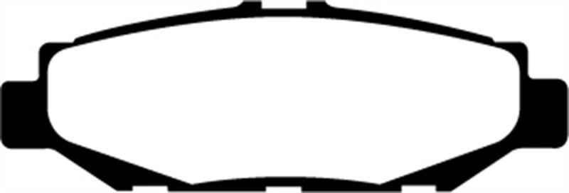 EBC Redstuff Ceramic Low Dust Rear Brake Pads for Lexus GS300 and Toyota Supra * Part Number EBCDP3848C