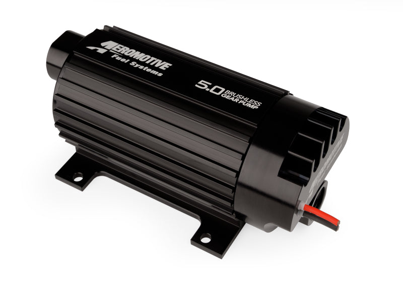 Aeromotive Brushless Spur Gear Fuel Pump with TVS Controller - In-Line - 5 GPM (Part #aer11196)