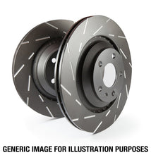 Load image into Gallery viewer, EBC USR Series Sport Slotted Front Rotors for 2009-2010 Toyota Corolla and Pontiac Vibe