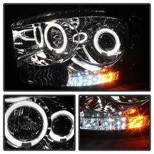 Load image into Gallery viewer, Spyder Chrome Halo LED Projector Headlights for Dodge Ram 1500, 2500, 3500 (2006-2008)