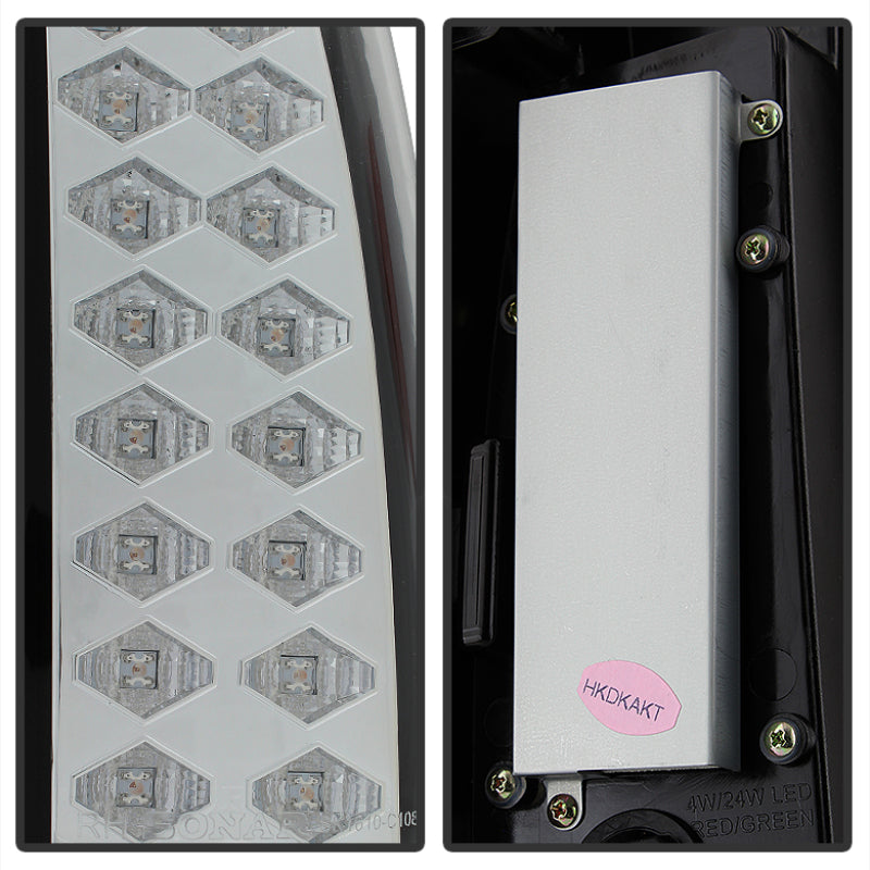 Spyder Chevy C/K Series 1500 88-98 and Blazer 92-94 LED Tail Lights with Chrome Finish