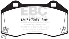 Load image into Gallery viewer, EBC Yellowstuff Front Brake Pads for 2015-2017 Mazda MX-5 Miata and 2016+ Fiat 124 Spider Abarth