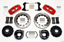 Load image into Gallery viewer, Wilwood AERO4 Rear P-Brake Kit for 2005-2014 Ford Mustang with 14-inch Drilled Rotors