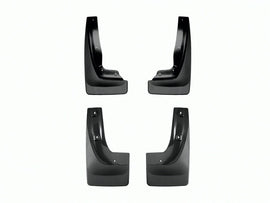 WeatherTech No-Drill DigitalFit MudFlap Kit for 2022-2023 Jeep Grand Cherokee Including 4xe, Black - WET110141-120153